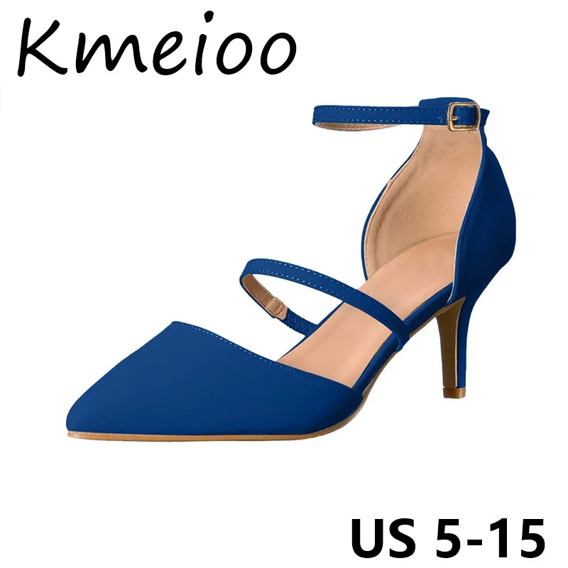 Kmeioo New Fashion US Size 5-15 Women Shoes Pointed Toe Sandals Ankle Strap Med Heels D'Orsay Shoes Casual Dress Shoes
Kmeioo New Fashion US Size 5-15 Women Shoes Pointed Toe Sandals Ankle Strap Med Heels D'Orsay Shoes Casual Dress Shoes