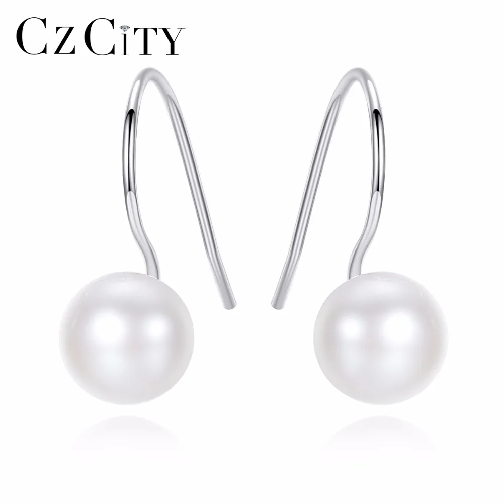 CZCITY Genuine 925 Sterling Silver Ear hook with 8-8.5mm White/ Pink/ Purple Natural Pearl Drop Earrings for Party Daily Wear
CZCITY Genuine 925 Sterling Silver Ear hook with 8-8.5mm White/ Pink/ Purple Natural Pearl Drop Earrings for Party Daily Wear