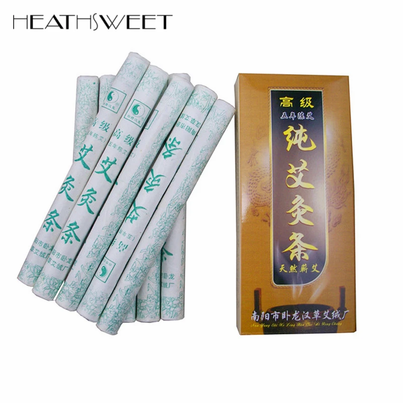 Healthsweet 10 шт./лот Высший сорт пять лет Наньян валики для моксотерапии прижигание
