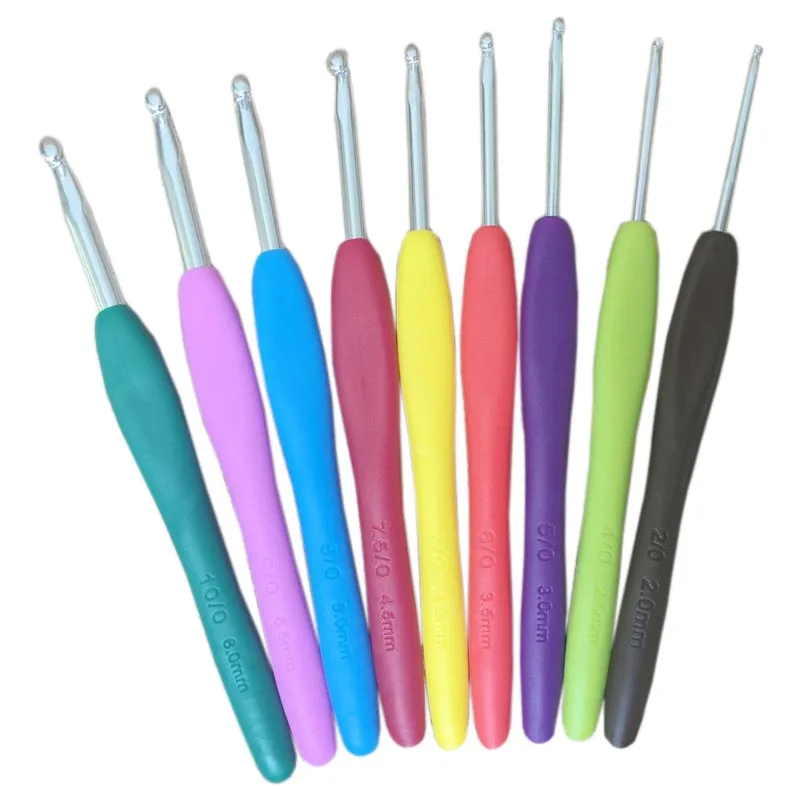9pcs/set Mixed Metal Hook Crochet Template Kit TPR Aluminum Knitting Needles For Loom Tool DIY Crafts -30
9pcs/set Mixed Metal Hook Crochet Template Kit TPR Aluminum Knitting Needles For Loom Tool DIY Crafts -30