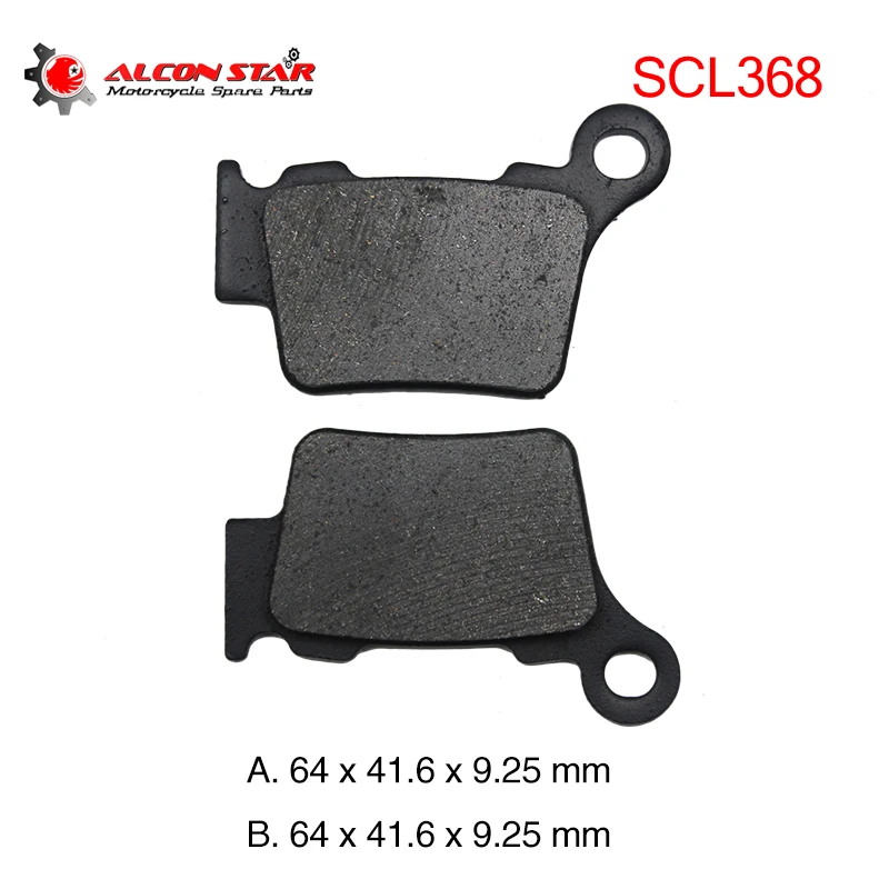 Alconstar- Black Color Motorcycle Rear Brake Pads for SX-F 450 2007-2013 EXC 450 2004-2012 XCR-W 450 XC-W 450 EXC 500 Racing
Alconstar- Black Color Motorcycle Rear Brake Pads for SX-F 450 2007-2013 EXC 450 2004-2012 XCR-W 450 XC-W 450 EXC 500 Racing