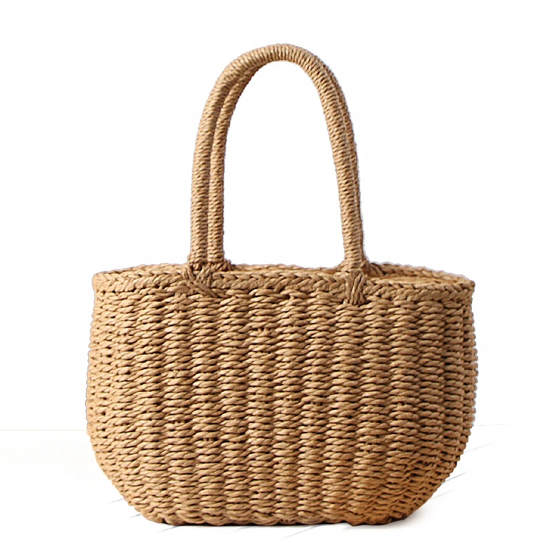 Fashion Summer Beach Bag Handmade Bag Rattan Basket Bag Women Holiday Bohemian Bag Small Tote
Fashion Summer Beach Bag Handmade Bag Rattan Basket Bag Women Holiday Bohemian Bag Small Tote