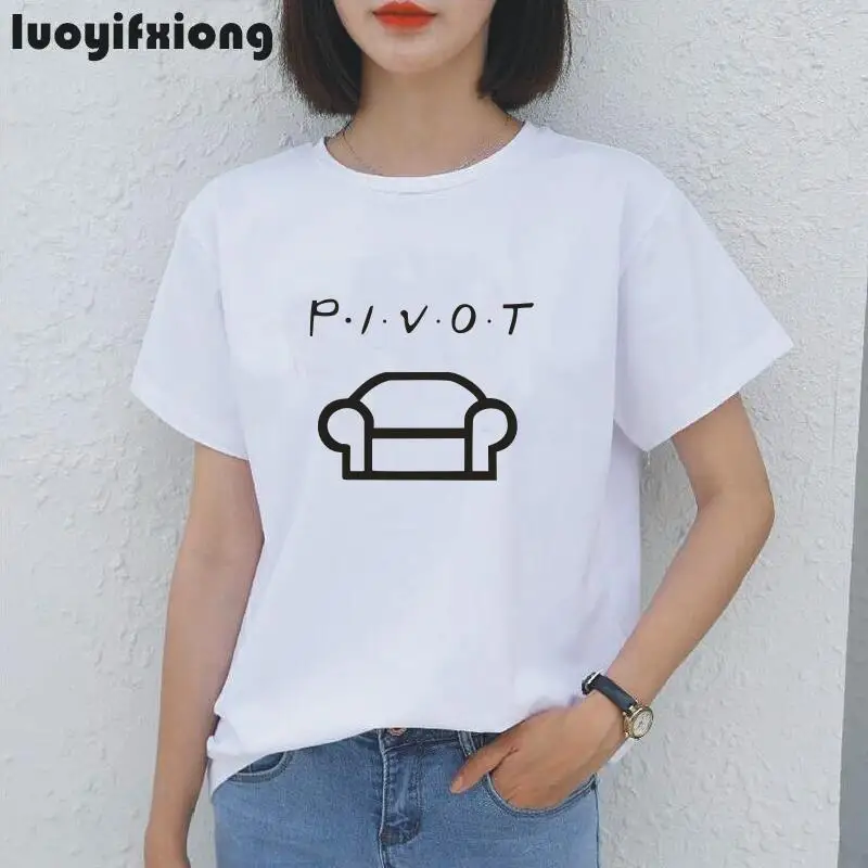 PIVOT Lettered Women Tshirt Short Sleeve Hipster Graphic Funny Tee Shirt Femme Casual Shirt Women Tops Harajuku Camiseta Mujer
PIVOT Lettered Women Tshirt Short Sleeve Hipster Graphic Funny Tee Shirt Femme Casual Shirt Women Tops Harajuku Camiseta Mujer