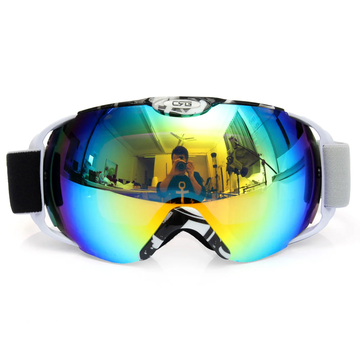 Unisex Adults Professional Spherical Anti-fog Dual Lens Snowboard Ski Goggle Eyewear
Unisex Adults Professional Spherical Anti-fog Dual Lens Snowboard Ski Goggle Eyewear