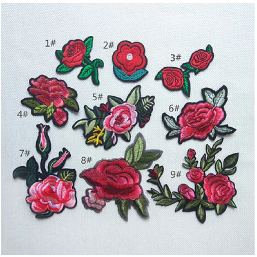 Flower Patch For Clothing Iron On Embroidered Appliques DIY Apparel Accessories Patches Rose Flower Patches
Flower Patch For Clothing Iron On Embroidered Appliques DIY Apparel Accessories Patches Rose Flower Patches