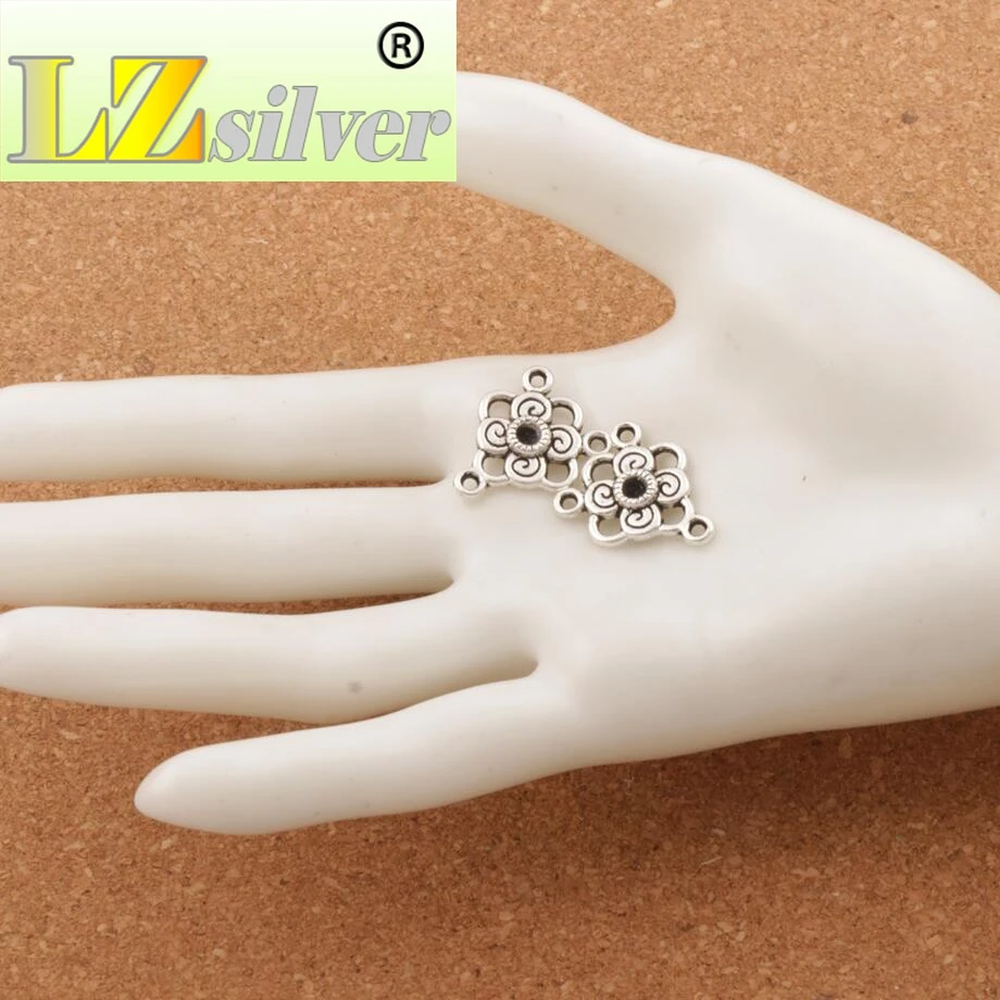 Soft Open Flower 3-Strand Spacer End Connector Charm Pendants 20.5x17x3mm 100pcs zinc alloy Fit Tassel Earrings L1244
Soft Open Flower 3-Strand Spacer End Connector Charm Pendants 20.5x17x3mm 100pcs zinc alloy Fit Tassel Earrings L1244