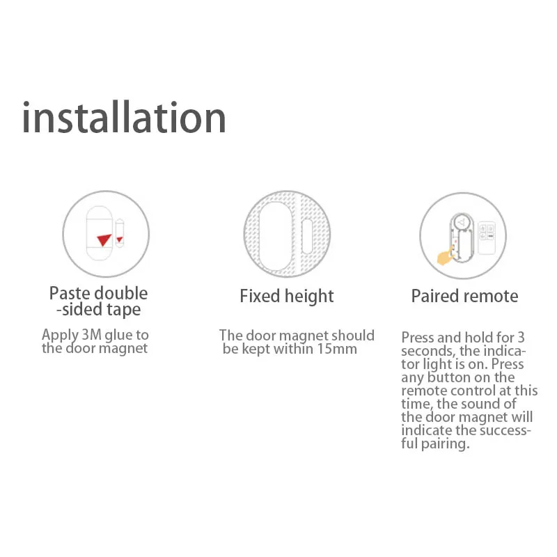 Door Window Wireless Magnetic Sensor Burglar Alarm Systems Security Home Safety alarme maison sans fil seguridad para el hogar
Door Window Wireless Magnetic Sensor Burglar Alarm Systems Security Home Safety alarme maison sans fil seguridad para el hogar