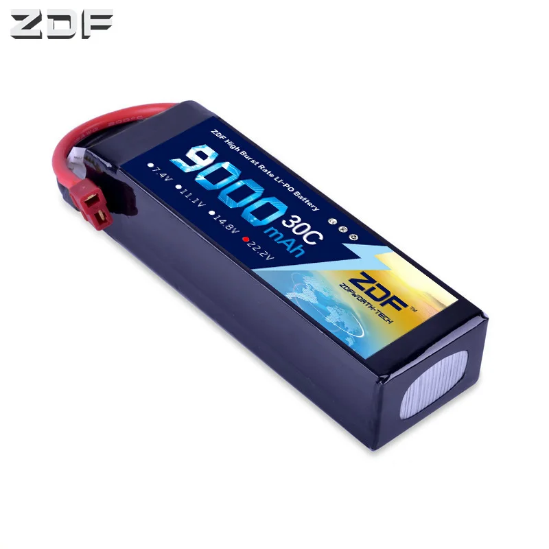 ZDF Good Quality 22.2V 9000mAh 6S Lipo Battery 30C Max 60C for RC Airplane Helicopter Quadrotor AKKU car truck boat RC dron
ZDF Good Quality 22.2V 9000mAh 6S Lipo Battery 30C Max 60C for RC Airplane Helicopter Quadrotor AKKU car truck boat RC dron
