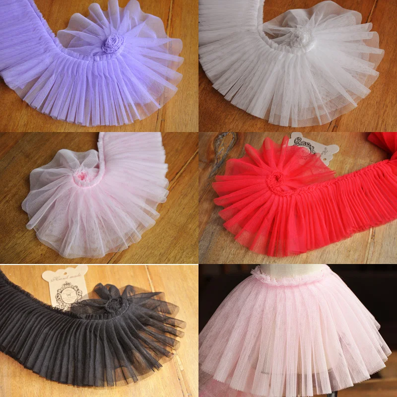 10Yards10cm со складками из сетчатой ткани с кружевной отделкой ручной работы DIY пузыря юбка-пачка с рюшами одежда Рукоделие Шитье, комплекты пиж...
10Yards10cm со складками из сетчатой ткани с кружевной отделкой ручной работы DIY пузыря юбка-пачка с рюшами одежда Рукоделие Шитье, комплекты пиж...