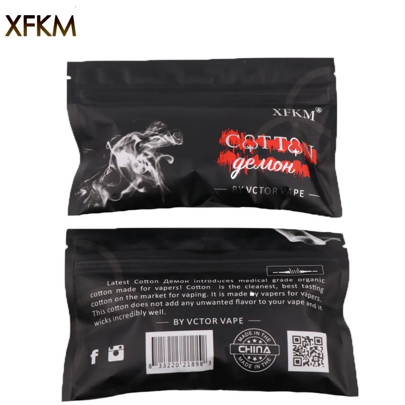 Новый XFKM 100% натуральный хлопок V2 для электронной сигареты 15 полосок/пакет предварительно загруженный хлопок для электронных сигарет RBA RDA DIY...
Новый XFKM 100% натуральный хлопок V2 для электронной сигареты 15 полосок/пакет предварительно загруженный хлопок для электронных сигарет RBA RDA DIY...