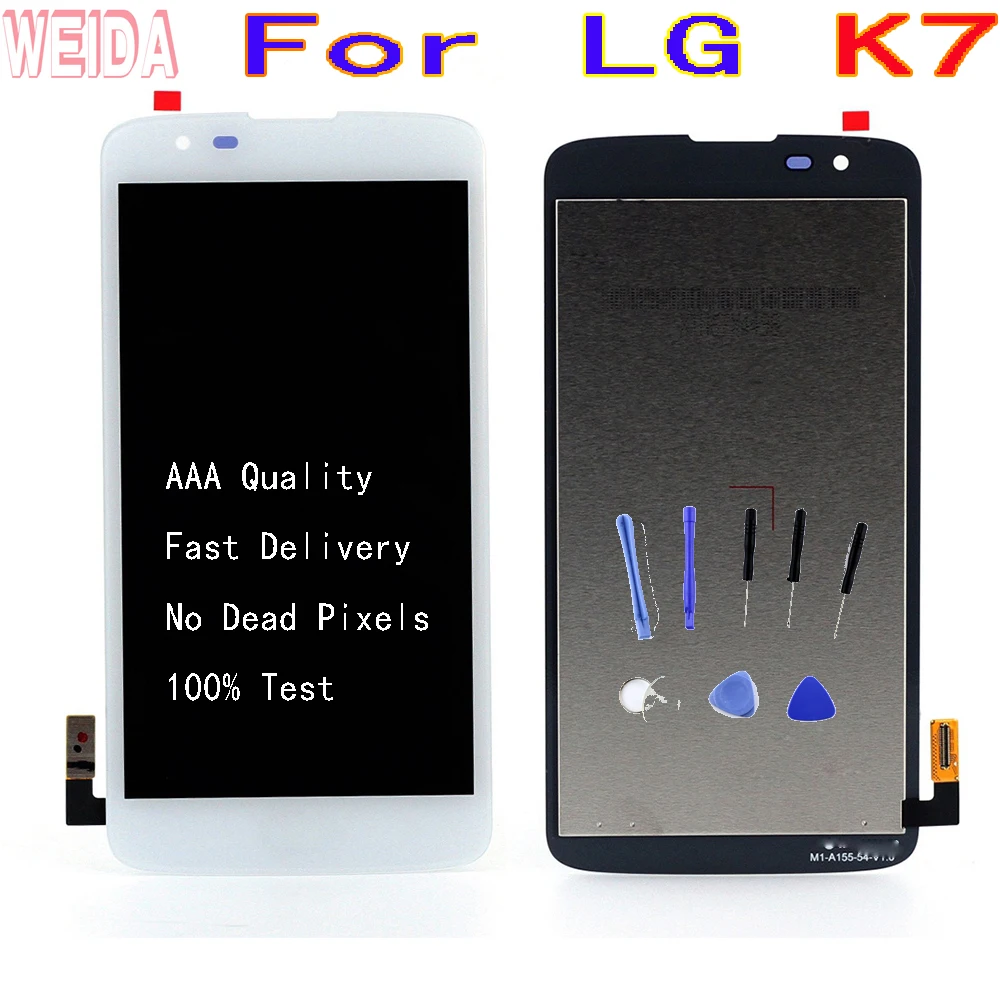 5 Inch For LG K7 lcd Display Touch Screen Digitizer Assembly WITHOUT Frame free tool
5 Inch For LG K7 lcd Display Touch Screen Digitizer Assembly WITHOUT Frame free tool