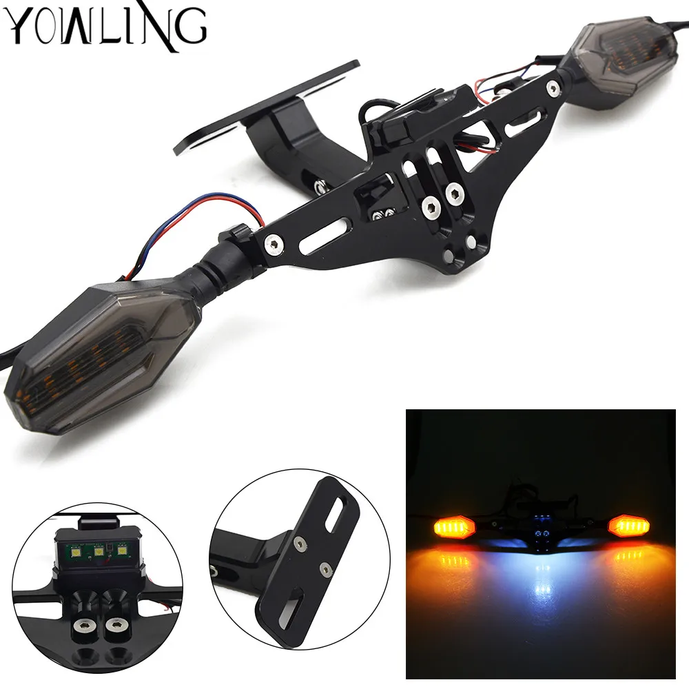 Universal Custom Motorcycle Brake Tail Light License plate frame Bracket Holder FOR Honda CB 190R CB190R CB 190 R 2015-2017 2016
Universal Custom Motorcycle Brake Tail Light License plate frame Bracket Holder FOR Honda CB 190R CB190R CB 190 R 2015-2017 2016