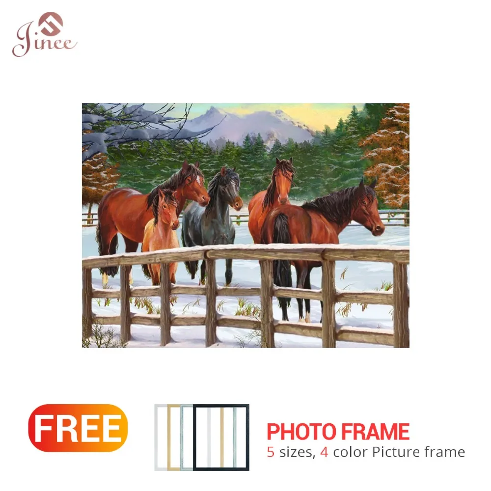5D Diamond Embroidery Animal Horse Cross Stitch DIY Diamond Painting Full Diamond Mosaic Scenery Rhinestones Home Decor Gift
5D Diamond Embroidery Animal Horse Cross Stitch DIY Diamond Painting Full Diamond Mosaic Scenery Rhinestones Home Decor Gift
