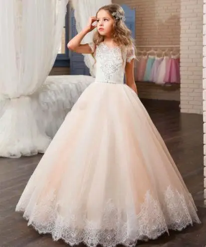 Flower Girl Pageant Formal Dance Ball Gown Princess Party Prom Birthday dress Pageant gown First Communion Dresses
Flower Girl Pageant Formal Dance Ball Gown Princess Party Prom Birthday dress Pageant gown First Communion Dresses
