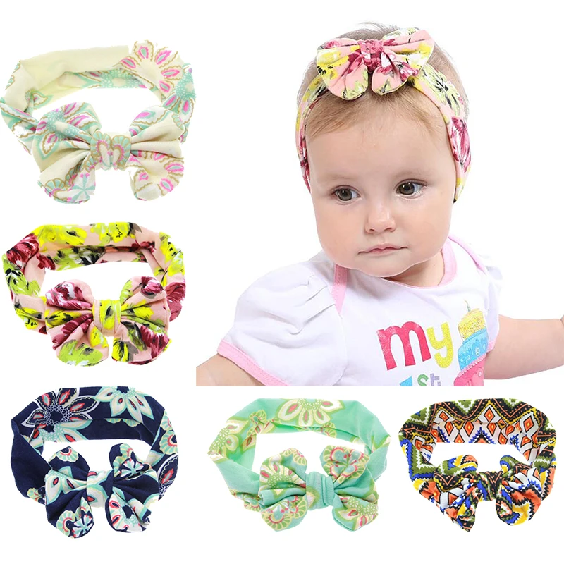 Baby BowKnot Headband Printed Hairband Soft Kids Haar Hair Accessories Head Wrap Children Floral Turban Infant Birthday Headwear
Baby BowKnot Headband Printed Hairband Soft Kids Haar Hair Accessories Head Wrap Children Floral Turban Infant Birthday Headwear