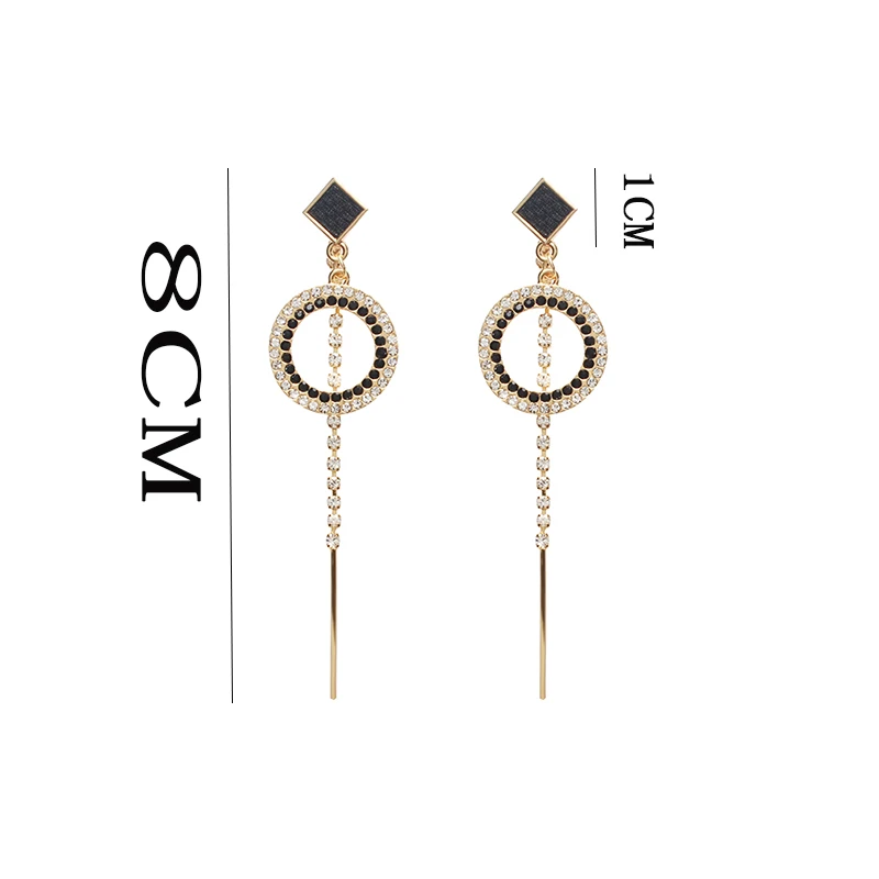 2021 new simple one wearing two earrings super fairy long paragraph tassel temperament personality wild manufacturers wholesale
2021 new simple one wearing two earrings super fairy long paragraph tassel temperament personality wild manufacturers wholesale