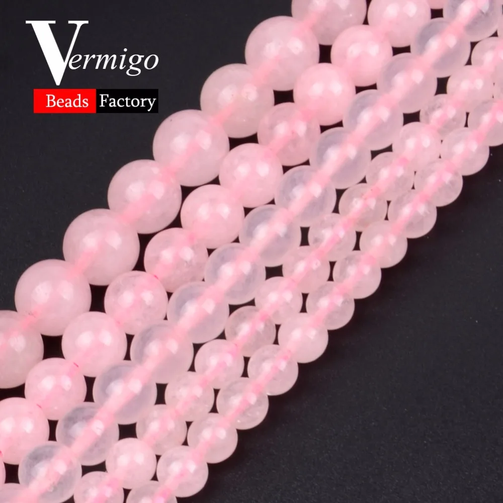 Natural Rose Pink Quartz Crystals Round Beads Diy Jewelry 4 6 8 10 12mm Gem Stone Beads For Jewelry Making Bracelet Accessories
Natural Rose Pink Quartz Crystals Round Beads Diy Jewelry 4 6 8 10 12mm Gem Stone Beads For Jewelry Making Bracelet Accessories