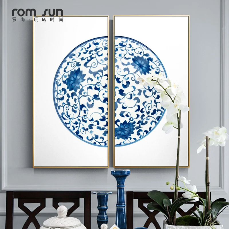 New Chinese Style China Vase Blue and White Canvas Paintings Posters And Prints For Living Room For Study Room Wall Art Mural HD
New Chinese Style China Vase Blue and White Canvas Paintings Posters And Prints For Living Room For Study Room Wall Art Mural HD