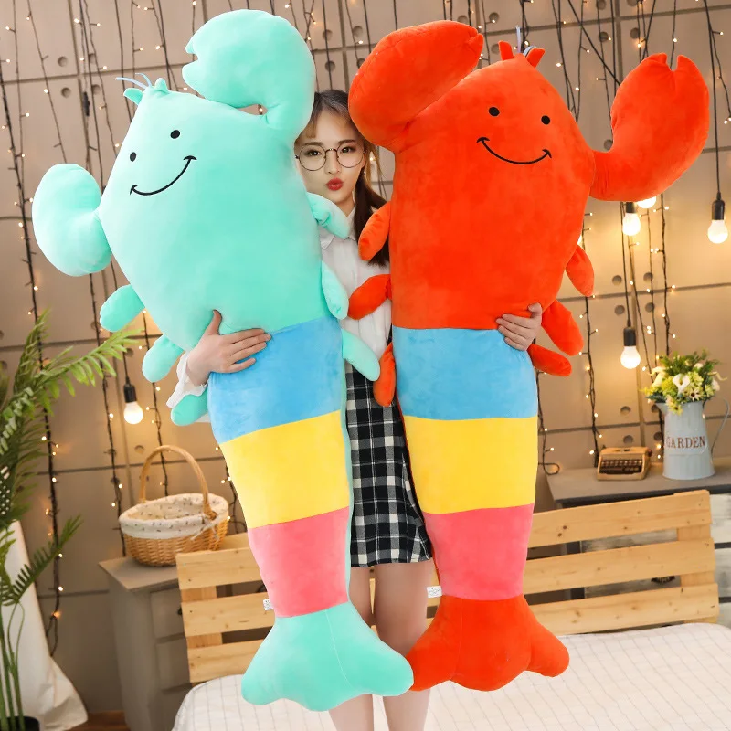 New 1pc 45cm-135cm Cartoon Lobster Plush Toys Soft Stuffed langouste Animal Doll Funny Pillow for Children Girls Gift Home Decor
New 1pc 45cm-135cm Cartoon Lobster Plush Toys Soft Stuffed langouste Animal Doll Funny Pillow for Children Girls Gift Home Decor