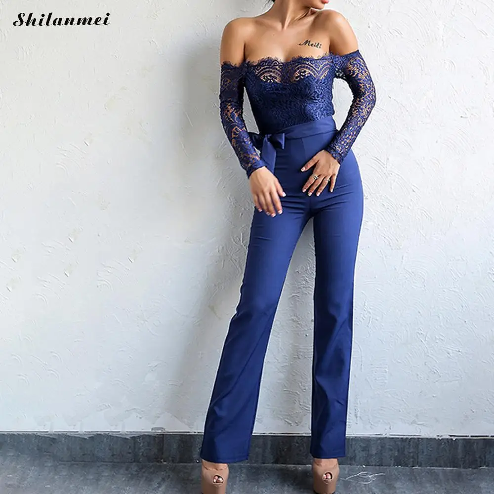 Fashion Spring Summer Jumpsuits Women High Quality Lace Patchwork Embroidery Sexy Party Jumpsuit Rompers Ladies Bodysuits
Fashion Spring Summer Jumpsuits Women High Quality Lace Patchwork Embroidery Sexy Party Jumpsuit Rompers Ladies Bodysuits
