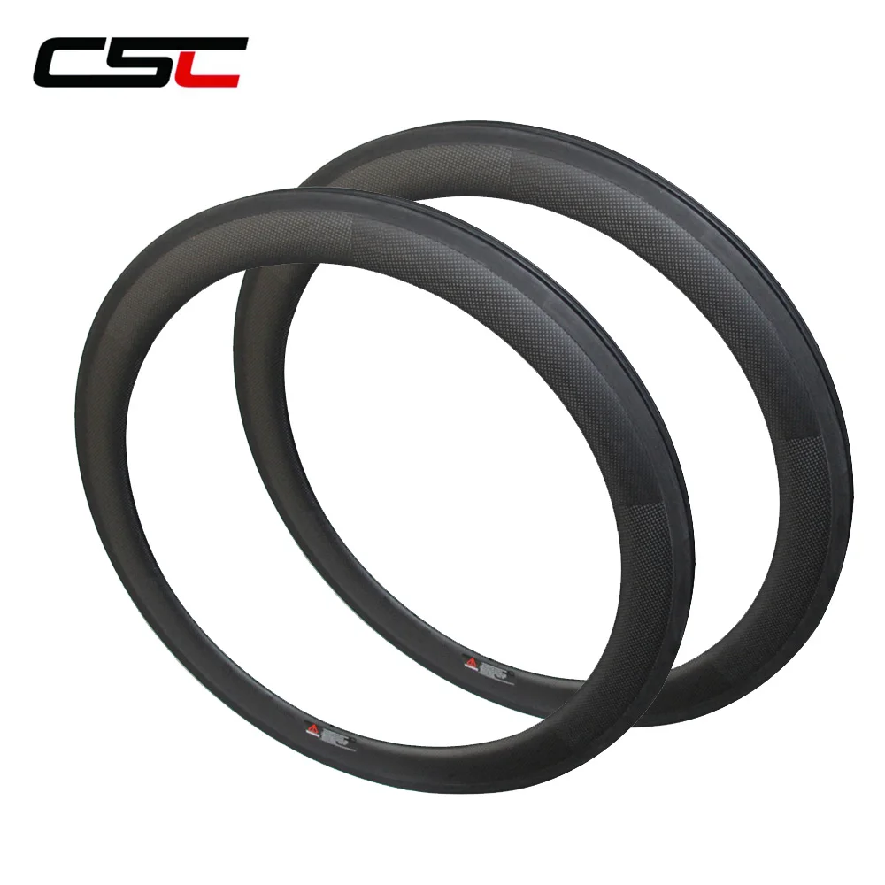 CSC Carbon bike rim,60mm clincher rim 25mm width U Shape with 3K/UD glossy or matte finish
CSC Carbon bike rim,60mm clincher rim 25mm width U Shape with 3K/UD glossy or matte finish