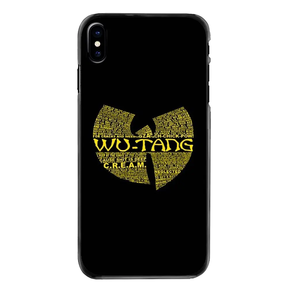 Wu Tang Clan хип-хоп рэп-группа аксессуары Жесткий телефон чехол для Iphone 4 4S 5 5S 5C SE 6 S 7 8
