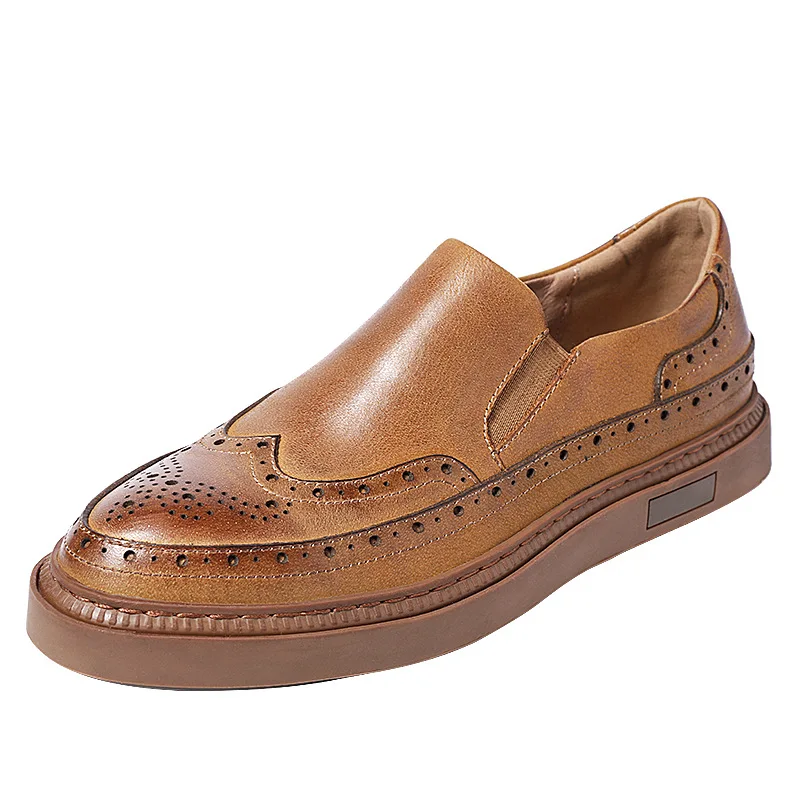 bullock British Business Shoes Men's Leisure Shoes designer shoes men high quality men shoes luxury brand all-match cowhide
bullock British Business Shoes Men's Leisure Shoes designer shoes men high quality men shoes luxury brand all-match cowhide