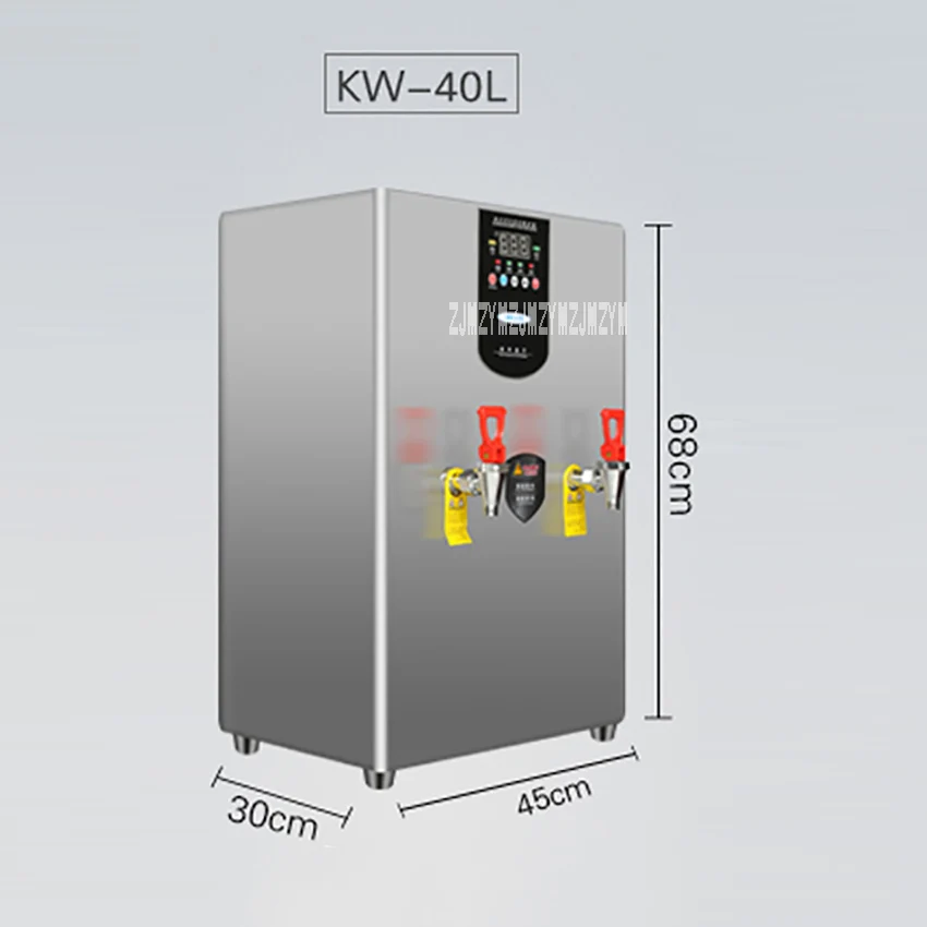 KW-40L Automatic Water Boiler Commercial Stainless Steel Stepping Water Boiler Electric Machine Drinking Water Boiler 3000W
KW-40L Automatic Water Boiler Commercial Stainless Steel Stepping Water Boiler Electric Machine Drinking Water Boiler 3000W
