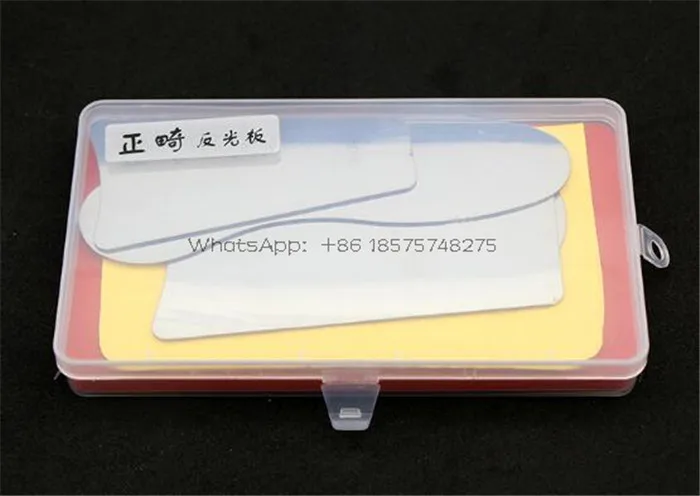 Dental Orthodontic Intraoral Photographic Reflector Mirror Double-faced Glass Mirror
Dental Orthodontic Intraoral Photographic Reflector Mirror Double-faced Glass Mirror
