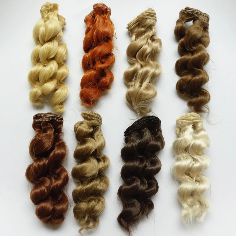 1PCS 15CM Doll Wigs SD BJD Doll Hair High-temperature Wire Handmade Doll Curly Hair
1PCS 15CM Doll Wigs SD BJD Doll Hair High-temperature Wire Handmade Doll Curly Hair