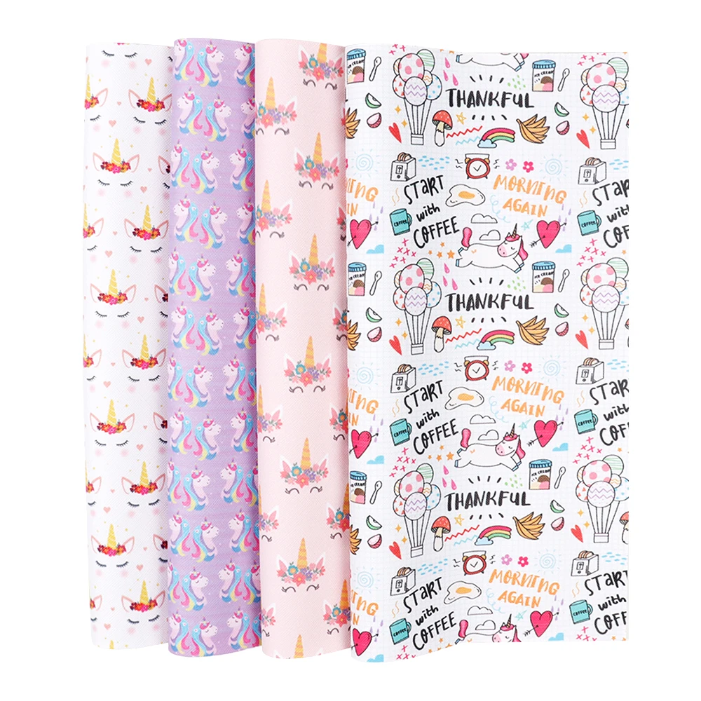 IBOWS 22*30cm Faux Synthetic Leather Fabric Unicorn Printed Fabric Sheets For DIY Hair Bows Handmade Crafts Sewing Materials
IBOWS 22*30cm Faux Synthetic Leather Fabric Unicorn Printed Fabric Sheets For DIY Hair Bows Handmade Crafts Sewing Materials