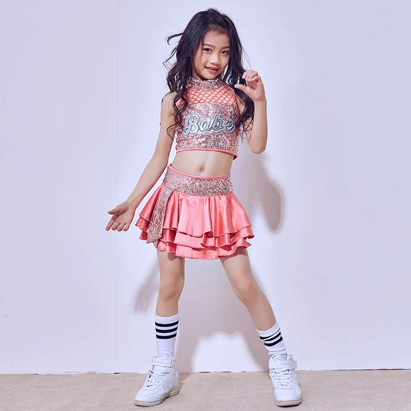 Girls Sequined Modern Jazz Hip Hop Dancewear tutu dress Kid's Ballroom Party Dance Stage Wear Dancing Costumes for girls
Girls Sequined Modern Jazz Hip Hop Dancewear tutu dress Kid's Ballroom Party Dance Stage Wear Dancing Costumes for girls