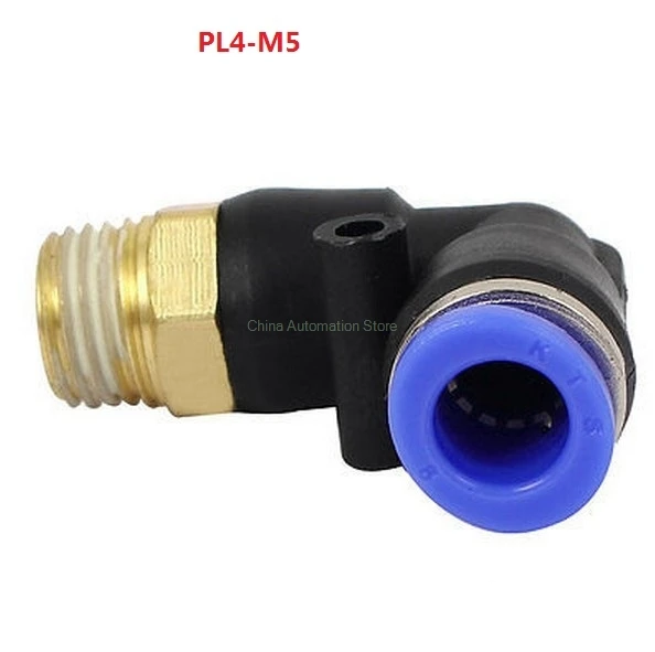 10PCS/LOT PL4-M5 Tracheal joint fast connection Male elbow speed PL 90 degrees bend tracheal joints
10PCS/LOT PL4-M5 Tracheal joint fast connection Male elbow speed PL 90 degrees bend tracheal joints