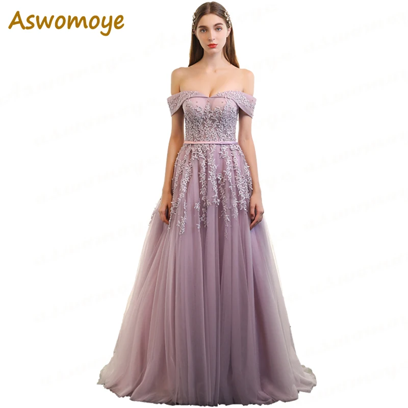 2018 Beading Evening Dress Applique Floral Lavender Party Formal Dresses A-Line Banquet Dress Strapless Lace up robe de soiree
2018 Beading Evening Dress Applique Floral Lavender Party Formal Dresses A-Line Banquet Dress Strapless Lace up robe de soiree