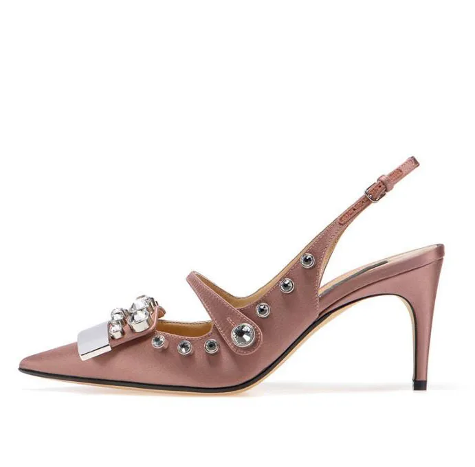 Moraima Snc 2019 Summer High Heel Sandal Pointed Toe Crystal Wedding Heels for Woman Ankle Strap Cutouts Thin heels Woman Sandal
Moraima Snc 2019 Summer High Heel Sandal Pointed Toe Crystal Wedding Heels for Woman Ankle Strap Cutouts Thin heels Woman Sandal