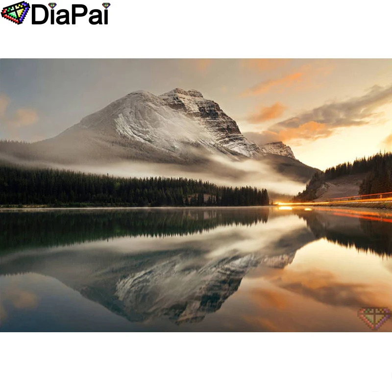 DIAPAI Diamond Painting 5D DIY 100% Full Square/Round Drill "Mountain scenery" Diamond Embroidery Cross Stitch 3D Decor A18544
DIAPAI Diamond Painting 5D DIY 100% Full Square/Round Drill "Mountain scenery" Diamond Embroidery Cross Stitch 3D Decor A18544
