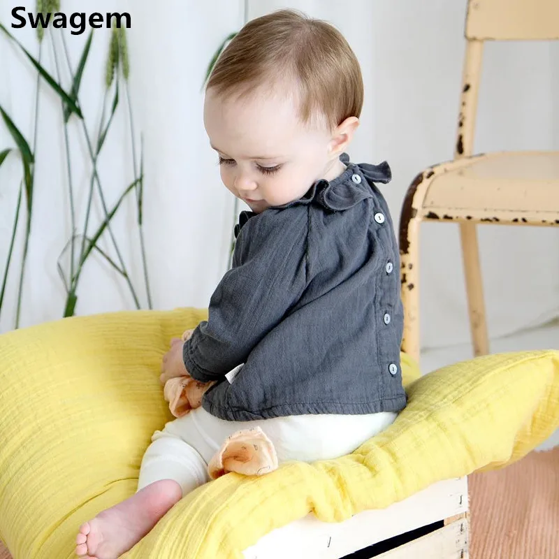 Spring Autumn Kids Girls Cotton Loose Tops Clothing New Toddler Casual Linen Cotton Shirt Baby Boys Girls Long Sleeve T-shirt
Spring Autumn Kids Girls Cotton Loose Tops Clothing New Toddler Casual Linen Cotton Shirt Baby Boys Girls Long Sleeve T-shirt