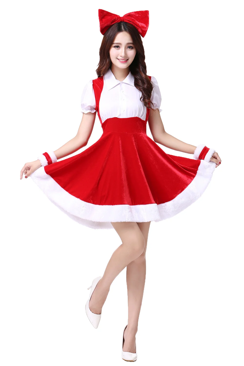Christmas Costumes For Women - Sexy Adult Women Halloween Santa Cosplay Dress 3SFC148 Cute Festival Christmas Costume
Christmas Costumes For Women - Sexy Adult Women Halloween Santa Cosplay Dress 3SFC148 Cute Festival Christmas Costume