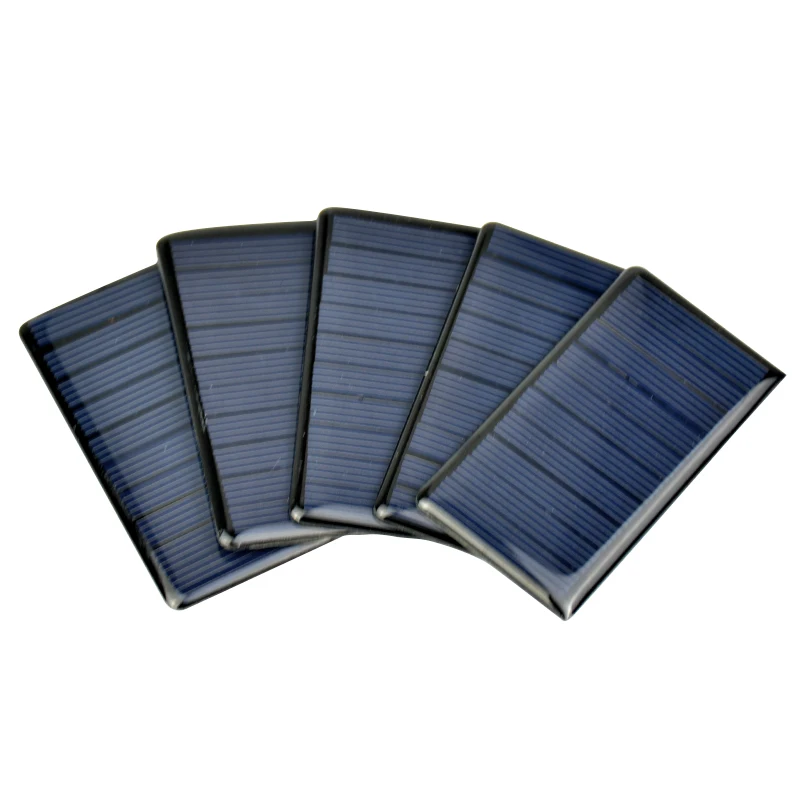 SUNYIMA 10Pcs 68x36mm 5V 5mA Mini Polycrystalline Silicon Painel Solar Panel China Sun Power Solar System Kit DIY Battery Charg
SUNYIMA 10Pcs 68x36mm 5V 5mA Mini Polycrystalline Silicon Painel Solar Panel China Sun Power Solar System Kit DIY Battery Charg