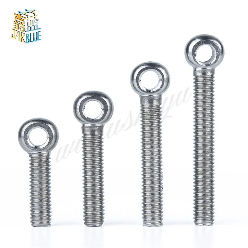 5PCS M6 304 Stainless Steel Metric Thread Wing Hinge Screw Eye Bolt Stud Articulated Anchor Bolt Fasterner
5PCS M6 304 Stainless Steel Metric Thread Wing Hinge Screw Eye Bolt Stud Articulated Anchor Bolt Fasterner