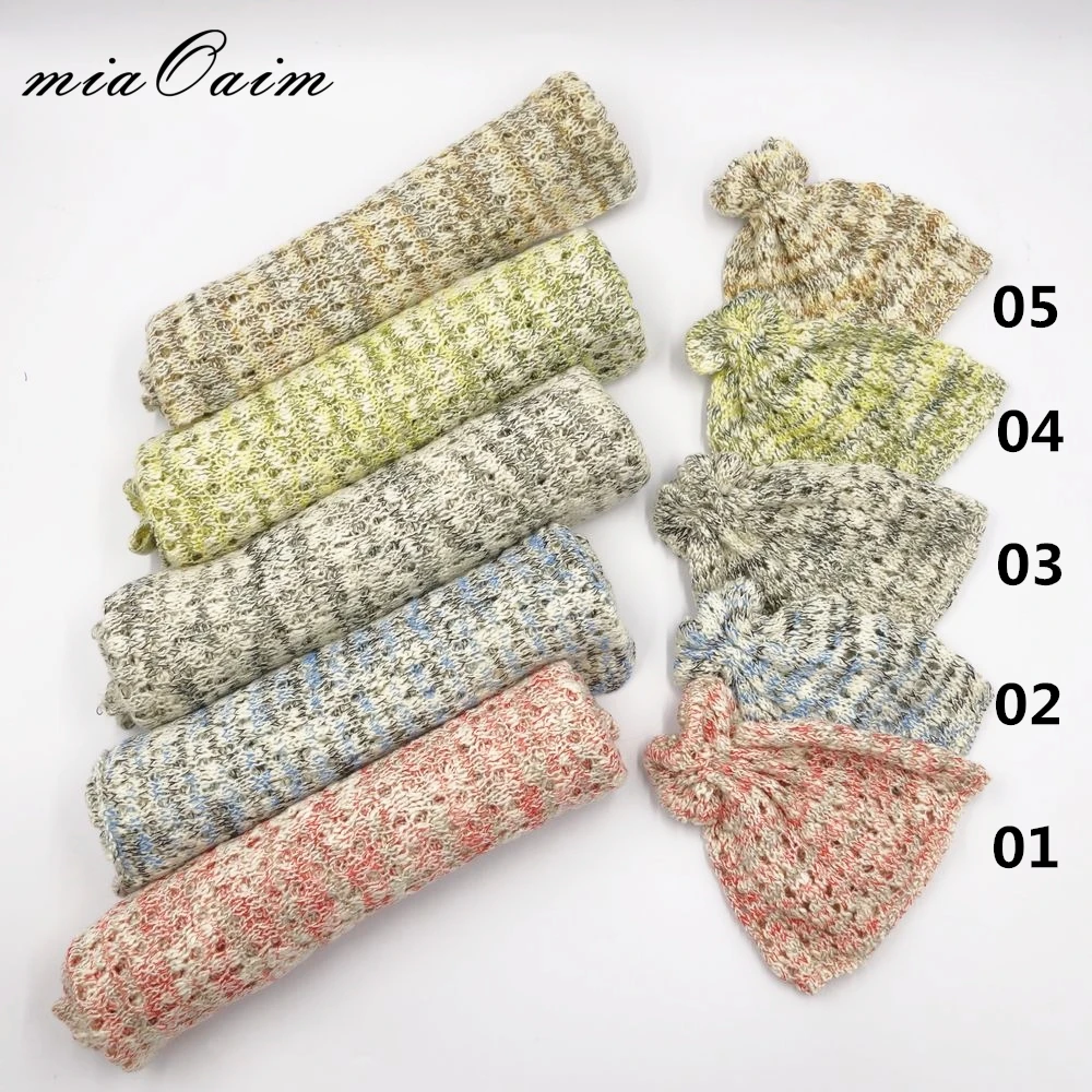5Sets in A Lot Wrap+Hat Full Set Stretch Knitted Rayon Wrap Newborn Photography Props Baby Kids Receiving Blanket Basket Filler
5Sets in A Lot Wrap+Hat Full Set Stretch Knitted Rayon Wrap Newborn Photography Props Baby Kids Receiving Blanket Basket Filler