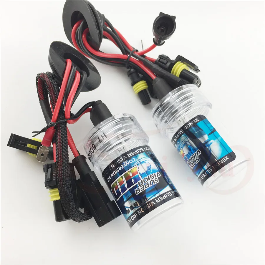 Car Styling H7 Car HID Xenon Lamp Replacement AC 12V35W Light Source Headlight Bulb Lighting 3000K4300K 6000K 8000K 10000k
Car Styling H7 Car HID Xenon Lamp Replacement AC 12V35W Light Source Headlight Bulb Lighting 3000K4300K 6000K 8000K 10000k