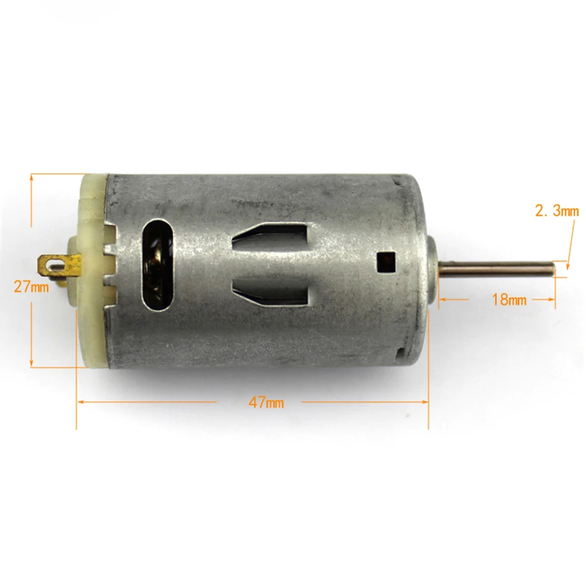 6v DC Motor 5600RPM High Speed Motors DIY Car Toy Model Electric Micro Small Experiment Motor
6v DC Motor 5600RPM High Speed Motors DIY Car Toy Model Electric Micro Small Experiment Motor
