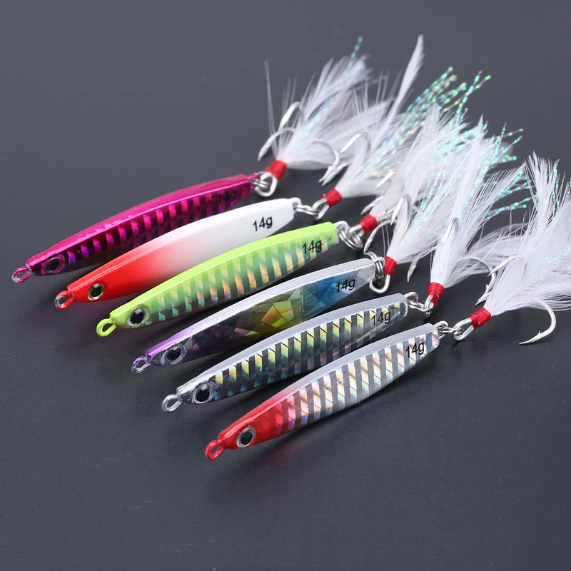 6PCS 14g 17g 21g 30g Metal Lure Fishing Spoon Freshwater Fishing Hard Lure Slice Jig Bait Spoon Fishing Tackle Metal Jig
6PCS 14g 17g 21g 30g Metal Lure Fishing Spoon Freshwater Fishing Hard Lure Slice Jig Bait Spoon Fishing Tackle Metal Jig