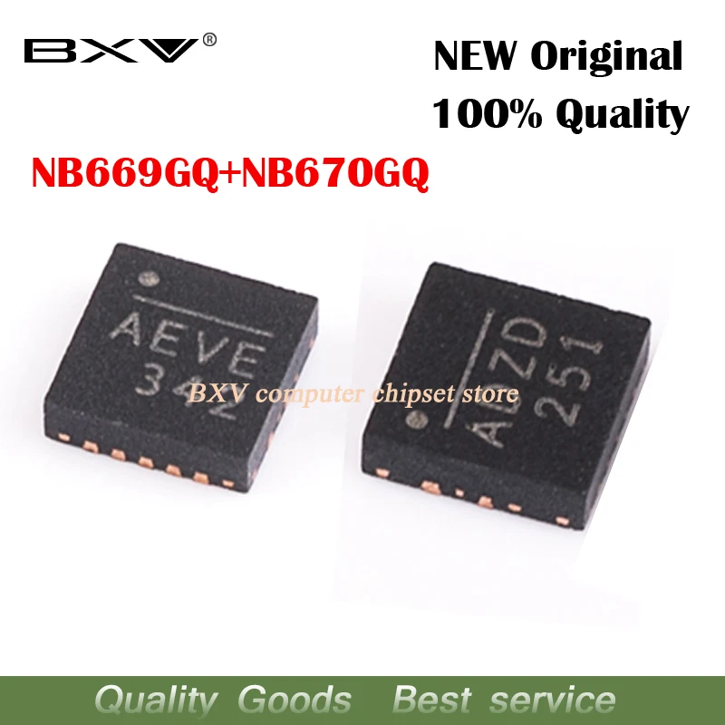 Бесплатная доставка, 5 пар NB669GQ-Z NB669GQ NB669 (AEVD ) (5 шт.) + NB670GQ-Z NB670GQ NB670 (ADZD ) (5 шт.), новый оригинальный QFN-16
Бесплатная доставка, 5 пар NB669GQ-Z NB669GQ NB669 (AEVD ) (5 шт.) + NB670GQ-Z NB670GQ NB670 (ADZD ) (5 шт.), новый оригинальный QFN-16
