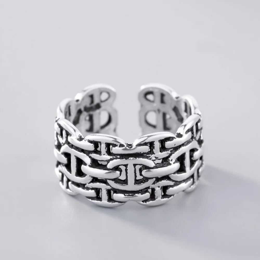 Kinitial Fashion Chain Rings Jewelry Female Punk Mix And Match Personality Link Chain Retro Ring for women Party Finger Bijoux
Kinitial Fashion Chain Rings Jewelry Female Punk Mix And Match Personality Link Chain Retro Ring for women Party Finger Bijoux