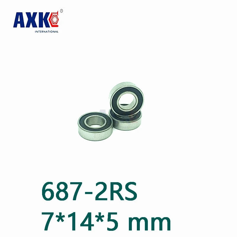 Axk 687-2rs Hybrid Ceramic Bearing 7*14*5 Mm Abec-1 ( 1 Pc) Industry Motor Spindle 687hc Hybrids Si3n4 Ball Bearings 3nc 687rs
Axk 687-2rs Hybrid Ceramic Bearing 7*14*5 Mm Abec-1 ( 1 Pc) Industry Motor Spindle 687hc Hybrids Si3n4 Ball Bearings 3nc 687rs
