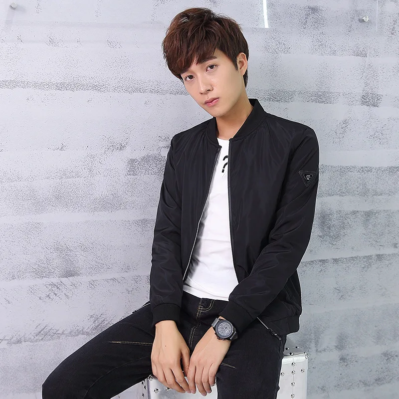 2019 New Black Bomber Jacket Men Streetwear casual Slim Fit Pilot top Coat zipper brand fashion dropshipping clothes Plus 4XL
2019 New Black Bomber Jacket Men Streetwear casual Slim Fit Pilot top Coat zipper brand fashion dropshipping clothes Plus 4XL