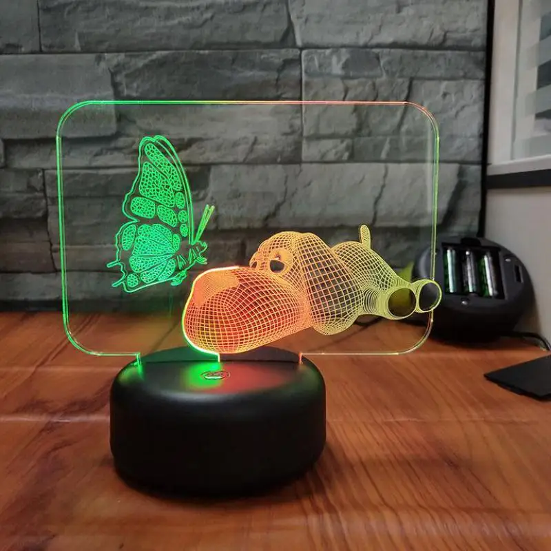 Creative Colorful 3d Light Fixtures Touch Charging Led Stereo 3d Lamp Gift Atmosphere Usb Led Led Night Light
Creative Colorful 3d Light Fixtures Touch Charging Led Stereo 3d Lamp Gift Atmosphere Usb Led Led Night Light