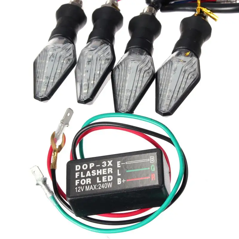 Super Cool 4pcs Universal 12V 12 LED Motorcycle/Motorbike Turn Signal Indicators Blinker Flash bike Amber Light Lamp Bulb
Super Cool 4pcs Universal 12V 12 LED Motorcycle/Motorbike Turn Signal Indicators Blinker Flash bike Amber Light Lamp Bulb